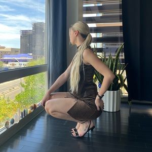 90s two piece mini skirt set